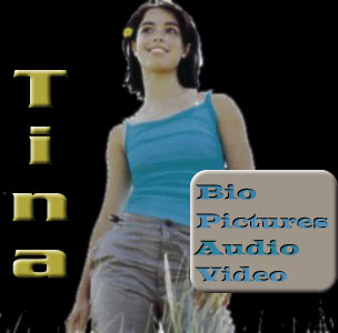 Tina Navigation Bar - Bio - Pictures - Audio - Video